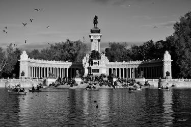 Retiro Park - Madrid - 2 (BW) thumb