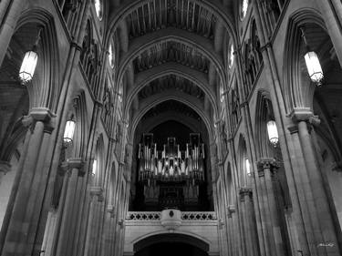 Madrid Cathedral - 2 (BW) thumb