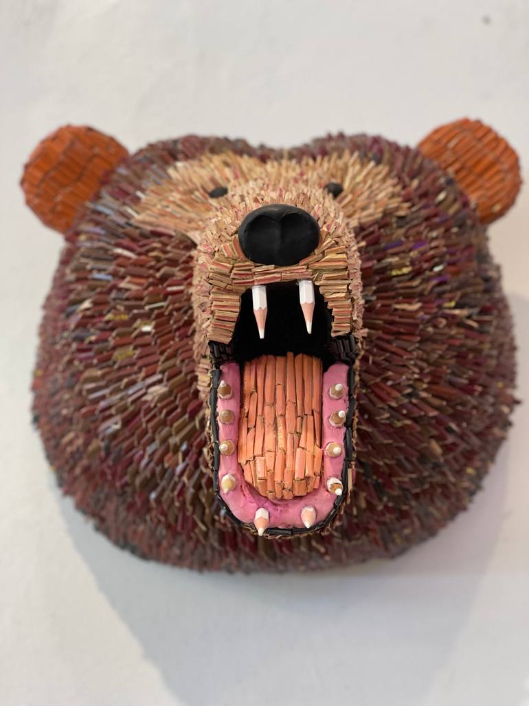 Original Conceptual Animal Painting by Mora Veron