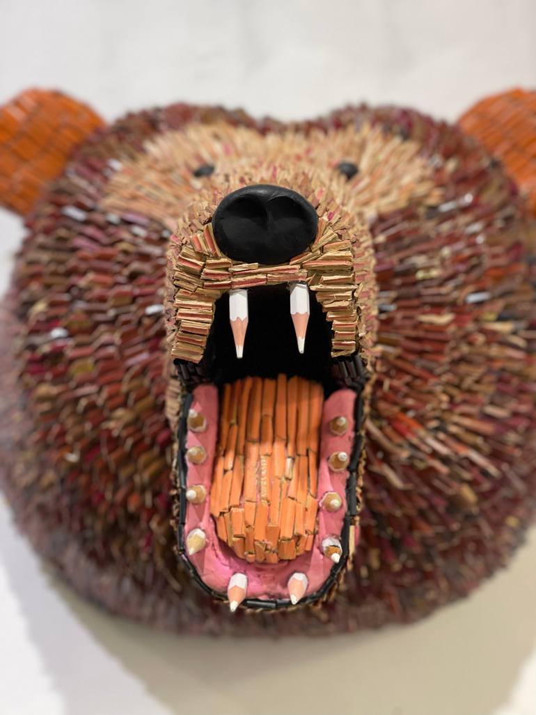 Original Conceptual Animal Painting by Mora Veron
