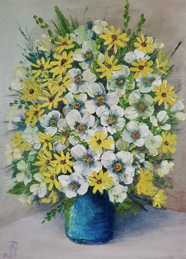 Original Floral Paintings by Svetlana Tatjanko