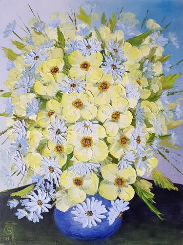 Print of Abstract Floral Paintings by Svetlana Tatjanko