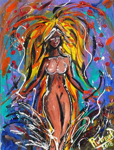 Print of Expressionism Fantasy Paintings by GENER ART