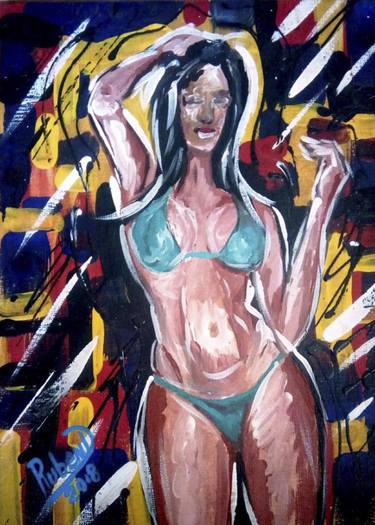 Original Expressionism Body Paintings by GENER ART