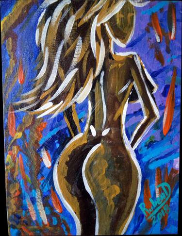 Original Expressionism Erotic Paintings by GENER ART