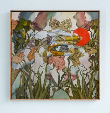 Original Surrealism Women Painting by Taras Haida