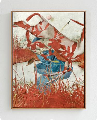 Original Conceptual Men Painting by Taras Haida