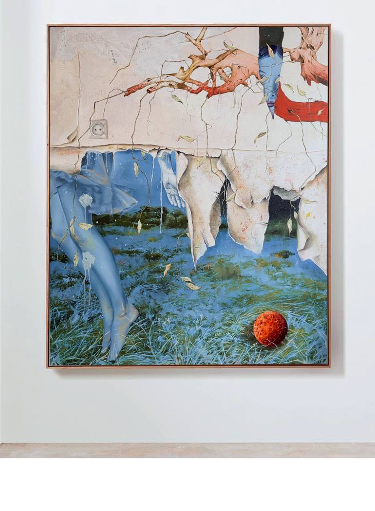 Original Surrealism Body Painting by Taras Haida