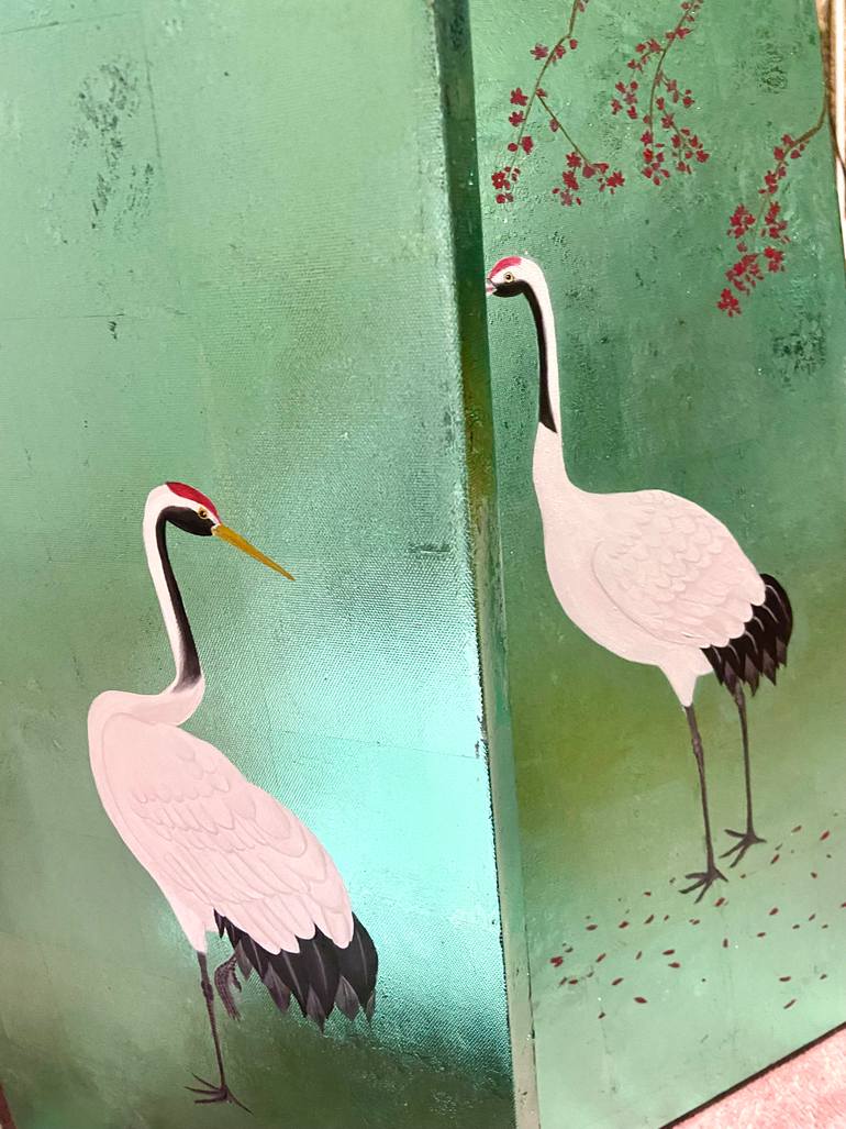 Original Contemporary Abstract Painting by Avgustina Biryukova