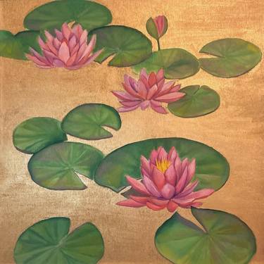 Original Abstract Nature Painting by Syncope Mars