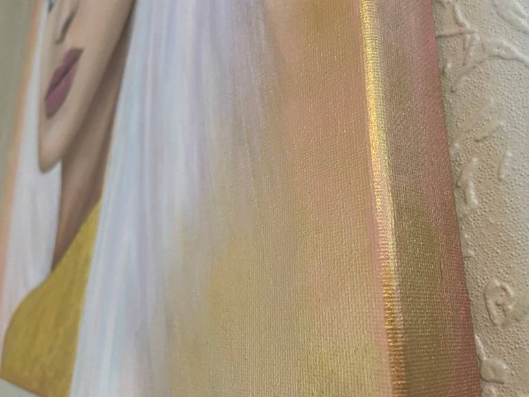 Original Art Deco People Painting by Avgustina Biryukova