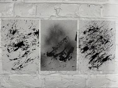 Original Abstract Expressionism Abstract Painting by Nikita Belovs