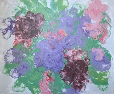 Print of Abstract Floral Paintings by Olena Shynkareva