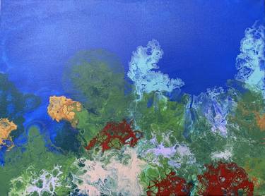 Print of Abstract Seascape Paintings by Olena Shynkareva