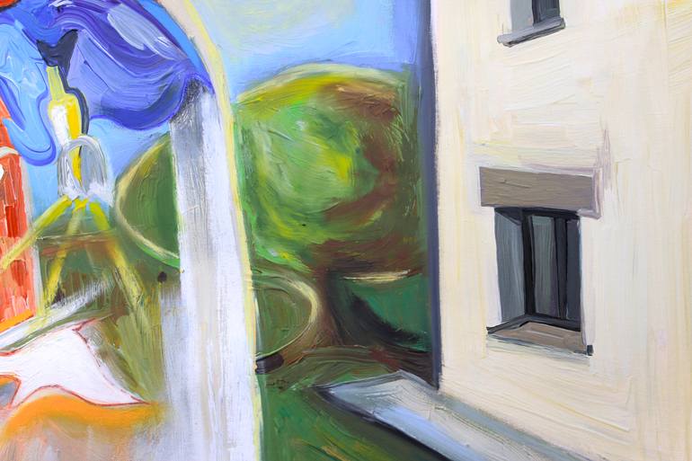 Original Surrealism Abstract Painting by Thais Palma Bottiglieri