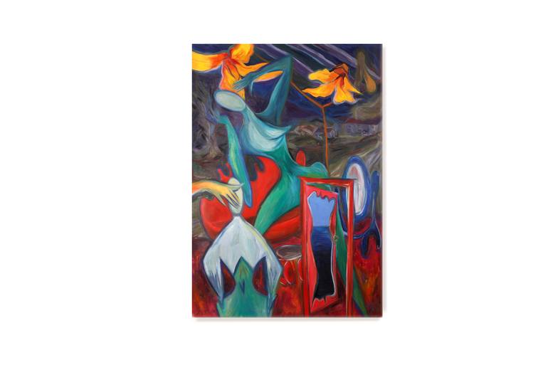 Original Expressionism People Painting by Thais Palma Bottiglieri