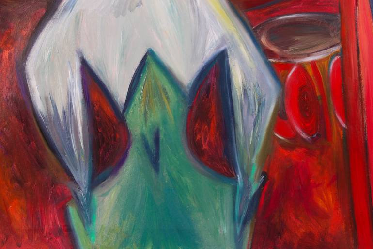 Original Expressionism People Painting by Thais Palma Bottiglieri