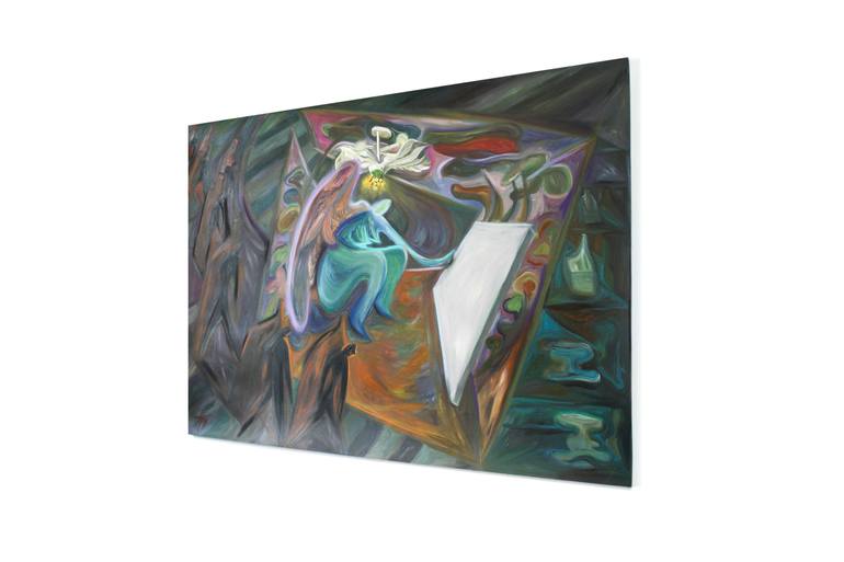 Original Expressionism People Painting by Thais Palma Bottiglieri