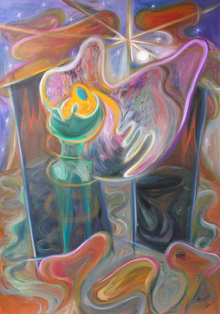 Original Expressionism People Paintings by Thais Palma Bottiglieri