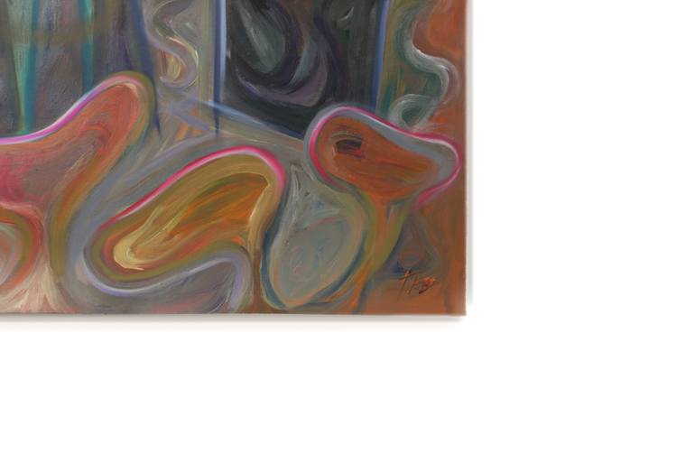 Original Expressionism People Painting by Thais Palma Bottiglieri