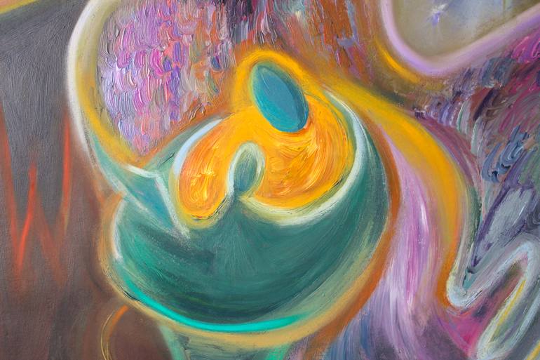 Original Expressionism People Painting by Thais Palma Bottiglieri