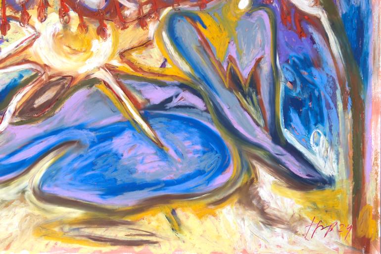 Original Cubism Abstract Painting by Thais Palma Bottiglieri