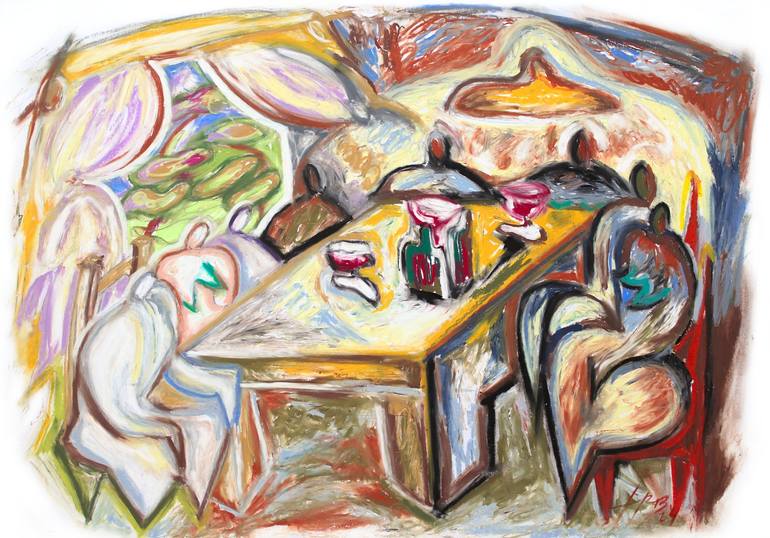 Print of Contemporary Abstract Paintings by Thais Palma Bottiglieri