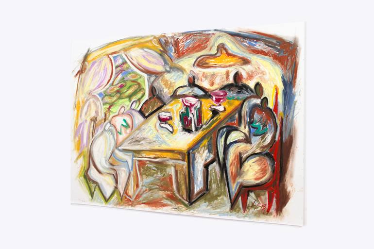 Original Contemporary Abstract Painting by Thais Palma Bottiglieri
