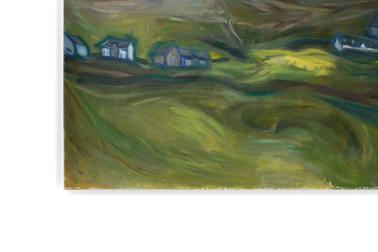 Original Abstract Landscape Painting by Thais Palma Bottiglieri