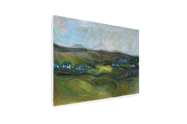 Original Abstract Landscape Painting by Thais Palma Bottiglieri