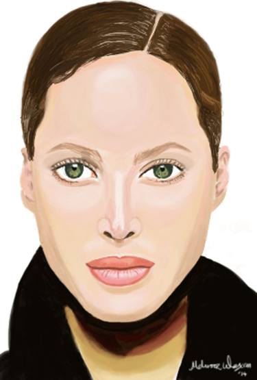 Original Portraiture Celebrity Digital by Mehrooz Waseem