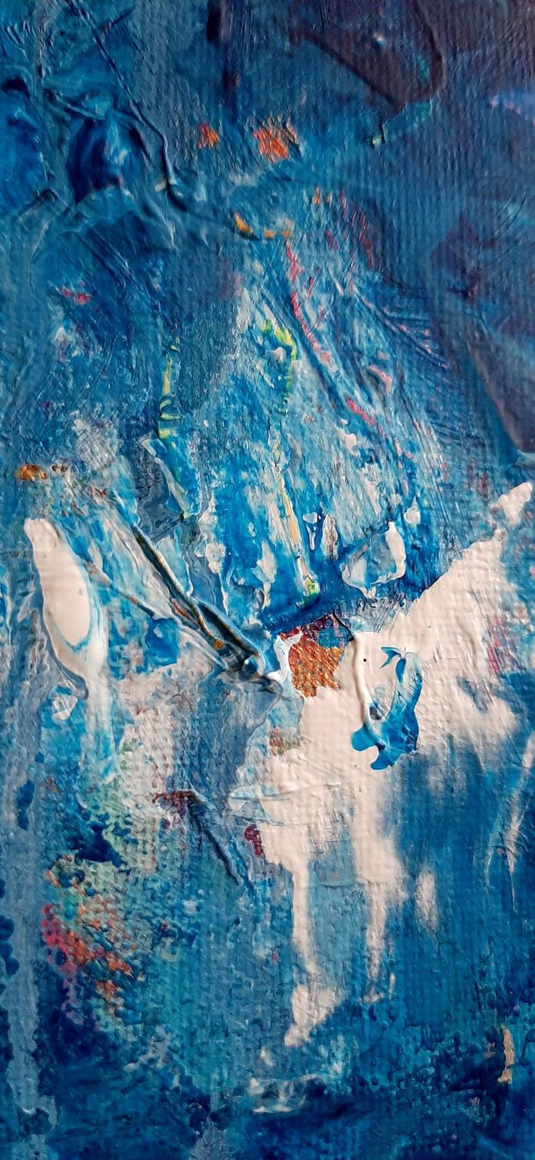 Original Abstract Expressionism Abstract Painting by M  Perticari