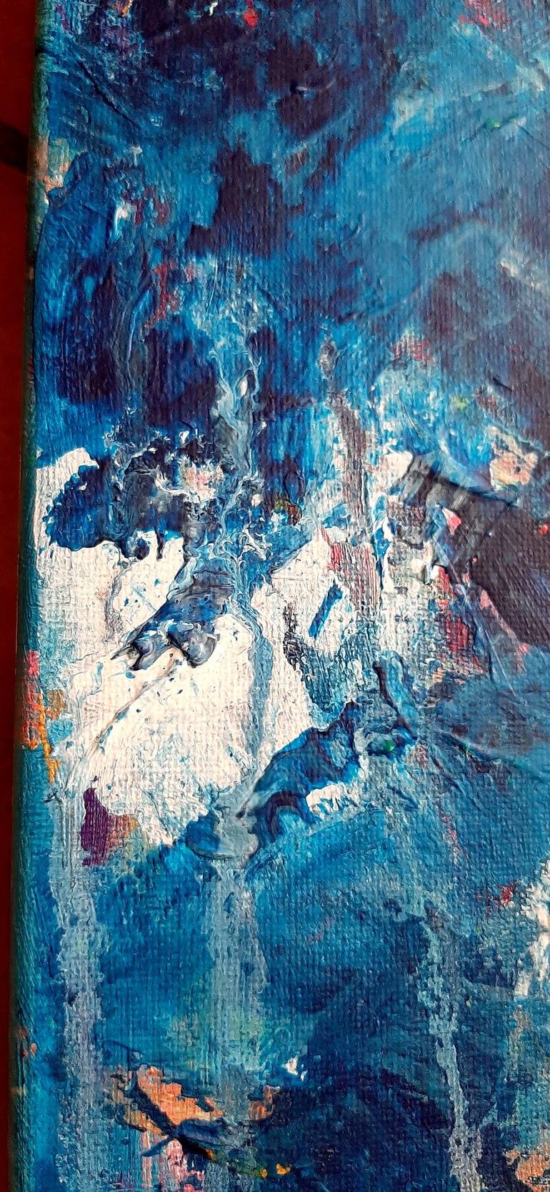 Original Abstract Expressionism Abstract Painting by M  Perticari