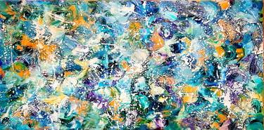 Original Abstract Expressionism Abstract Paintings by M Perticari