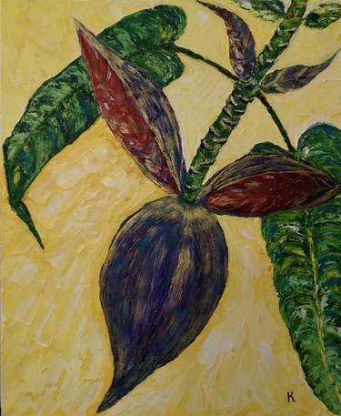 Original Impressionism Botanic Painting by Ekaterina Ignatova