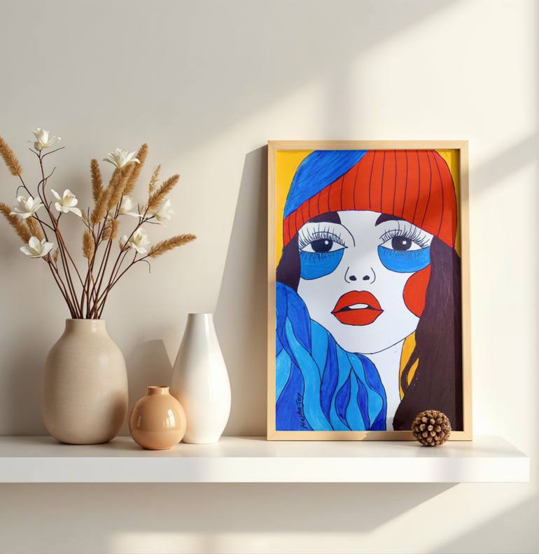 Original Contemporary Women Painting by Masha Joy
