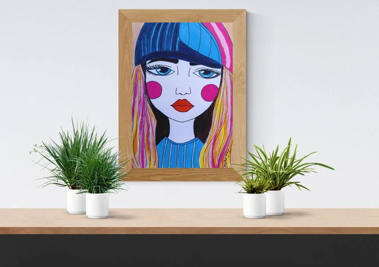 Original Contemporary Women Painting by Masha Joy