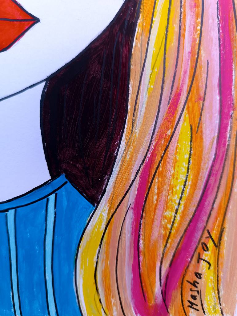Original Contemporary Women Painting by Masha Joy
