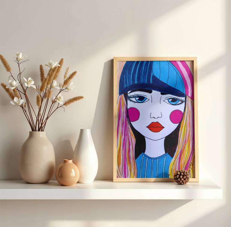 Original Contemporary Women Painting by Masha Joy