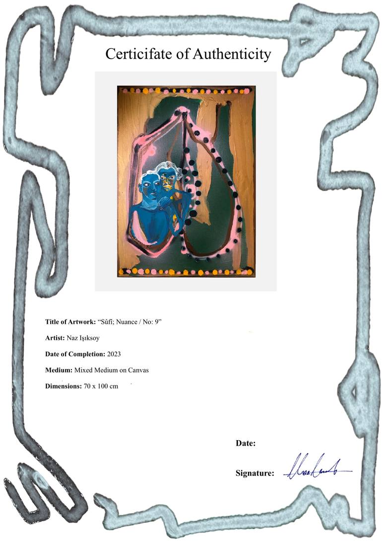 Original Expressionism Abstract Painting by Naz IşıKsoy