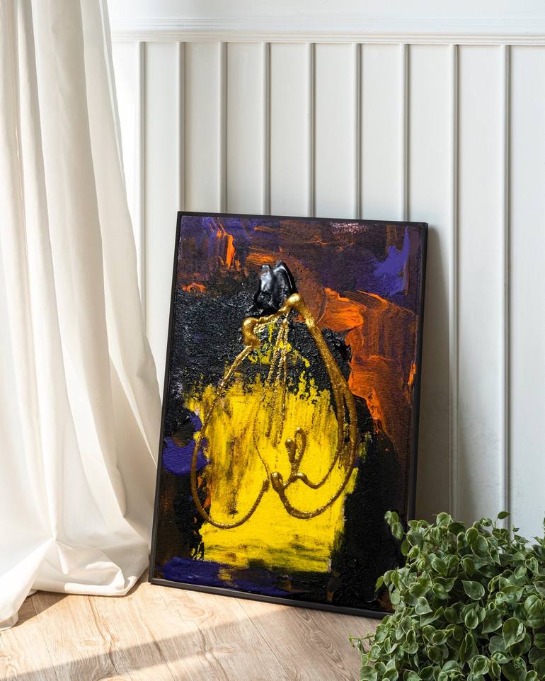 Original Abstract Painting by Naz Işıksoy