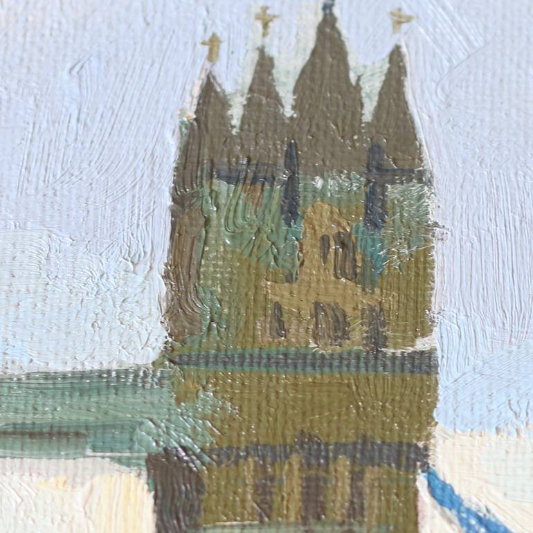 Original Architecture Painting by Elliot Roworth