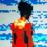 La robe rouge (red dress) Lego bricks by ARTURO Olivier Rotureau
