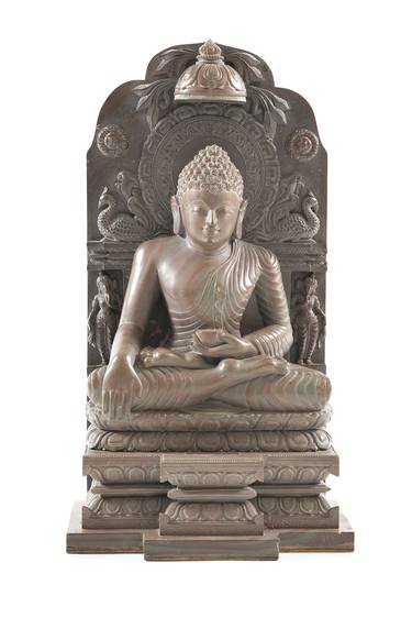 Sitting Buddha (Soft Stone) thumb