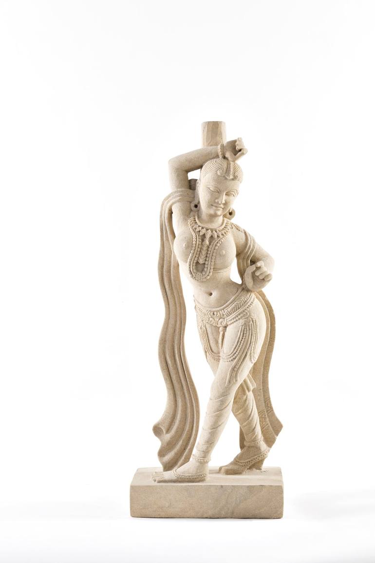 Original Religious Sculpture by Mystik  River