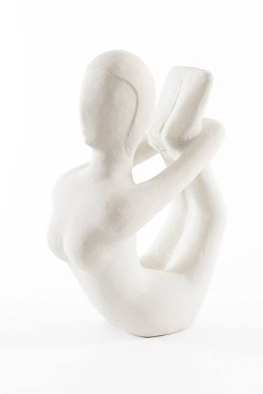 Original Figurative Abstract Sculpture by Mystik River