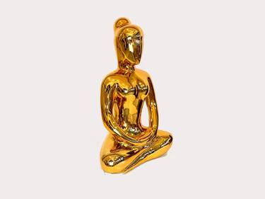 Cyber Buddha  (Glossy Gold) thumb