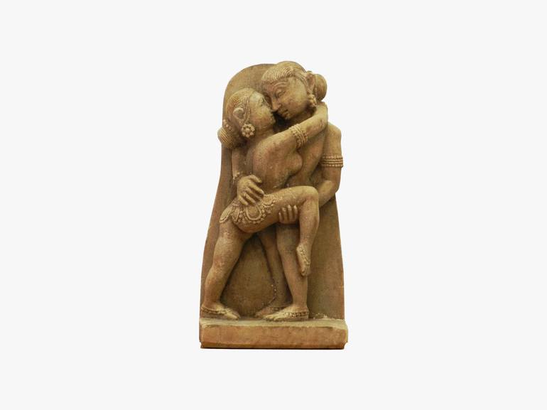 Original Figurative Love Sculpture by Mystik  River