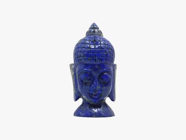 Buddha Head - Lapis Lazuli thumb