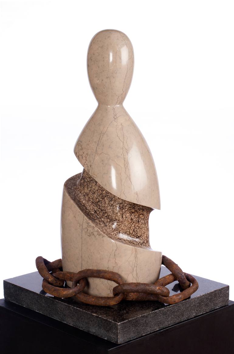 Original Abstract Expressionism Abstract Sculpture by Touma Escultura